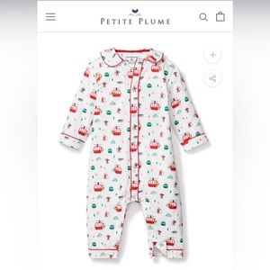 Petite plume baby pajamas